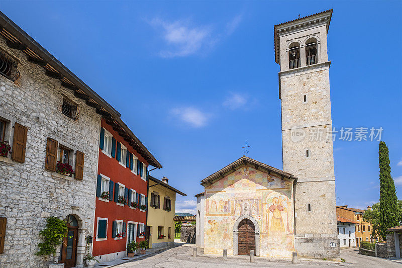 Cividale del Friuli, San Pietro和San balagio的Cividale del Friuli